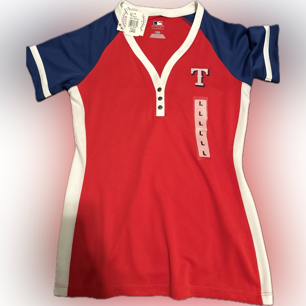Texas Rangers Jersey Style Shirt